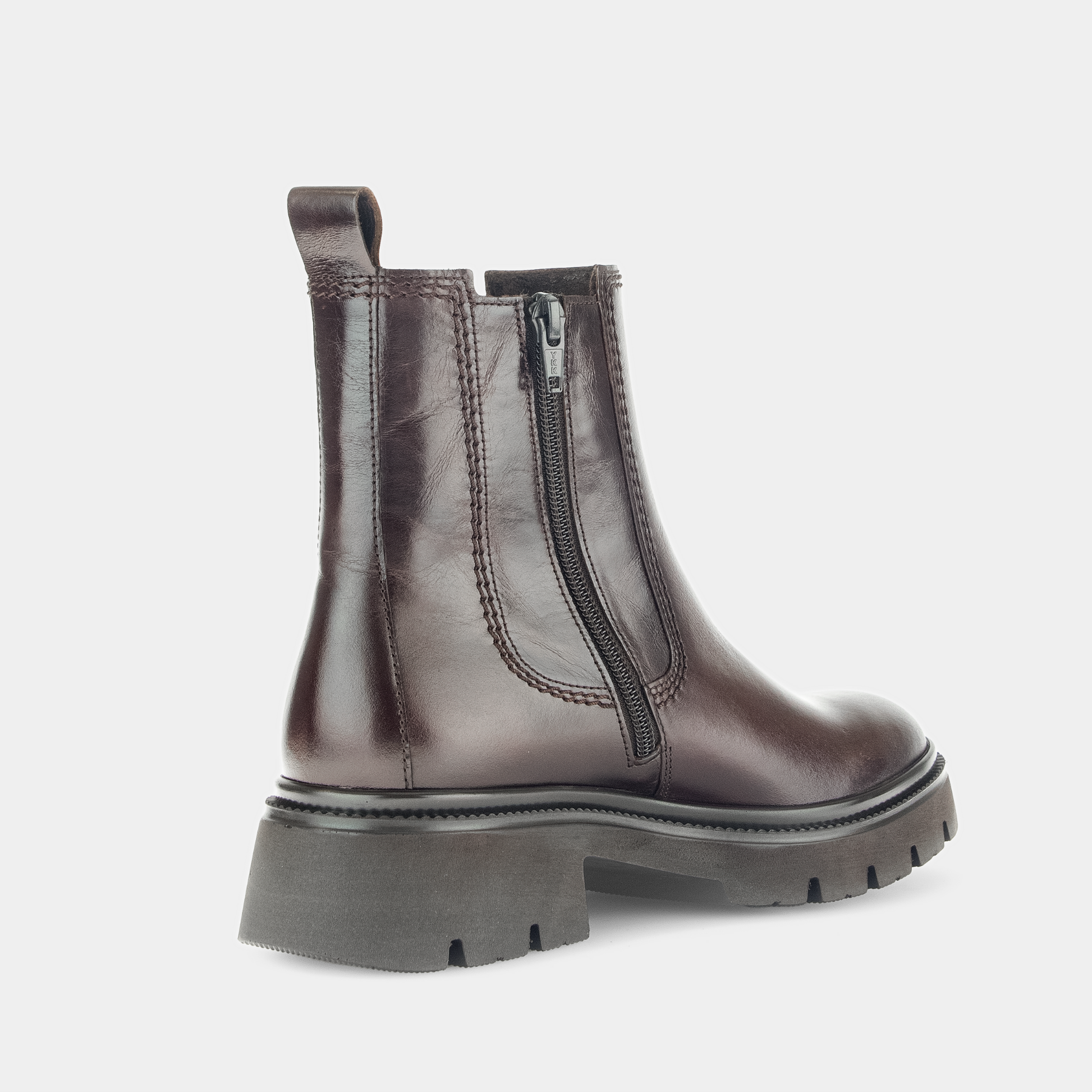 Ezrith Kastanie Leather Boots - GABOR | Shouz