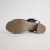 San Anton Black Leather Heels