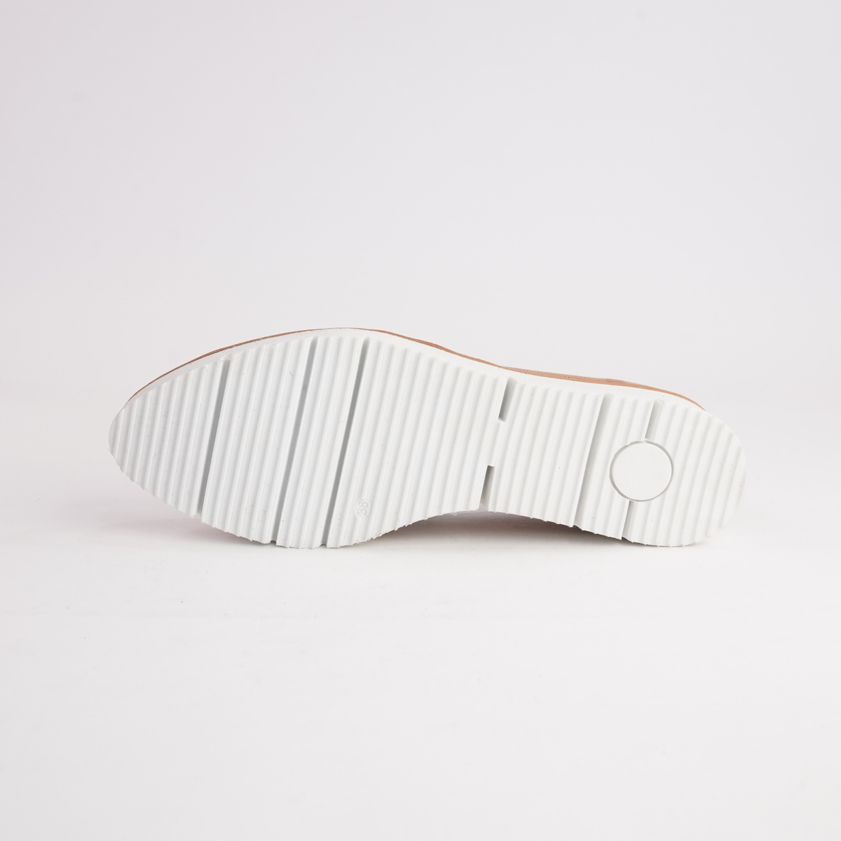 Olga Taba Leather Flats - NU BY NEO | Shouz