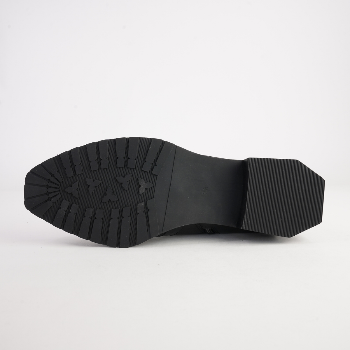Rollo Black/ Patent Leather Ankle Boots - BRESLEY | Shouz