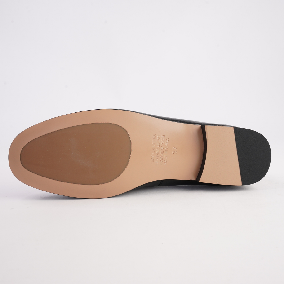 Ilysa Black Polish Leather Loafers - DJANGO AND JULIETTE | Shouz