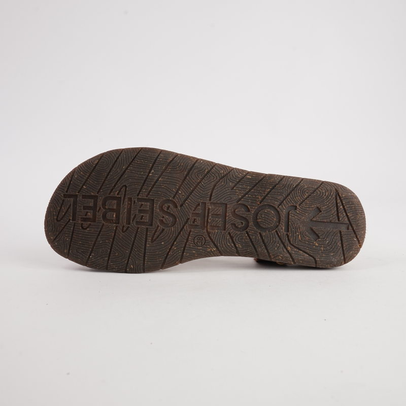 Fabricia 01 Cognac Leather Sandals