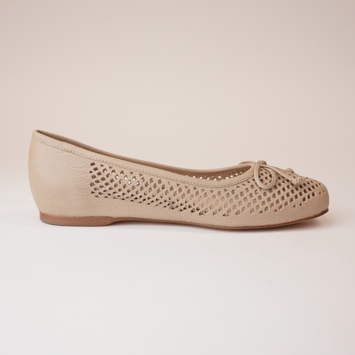 Appso Cafe Leather Ballet Flats - TOP END | Shouz