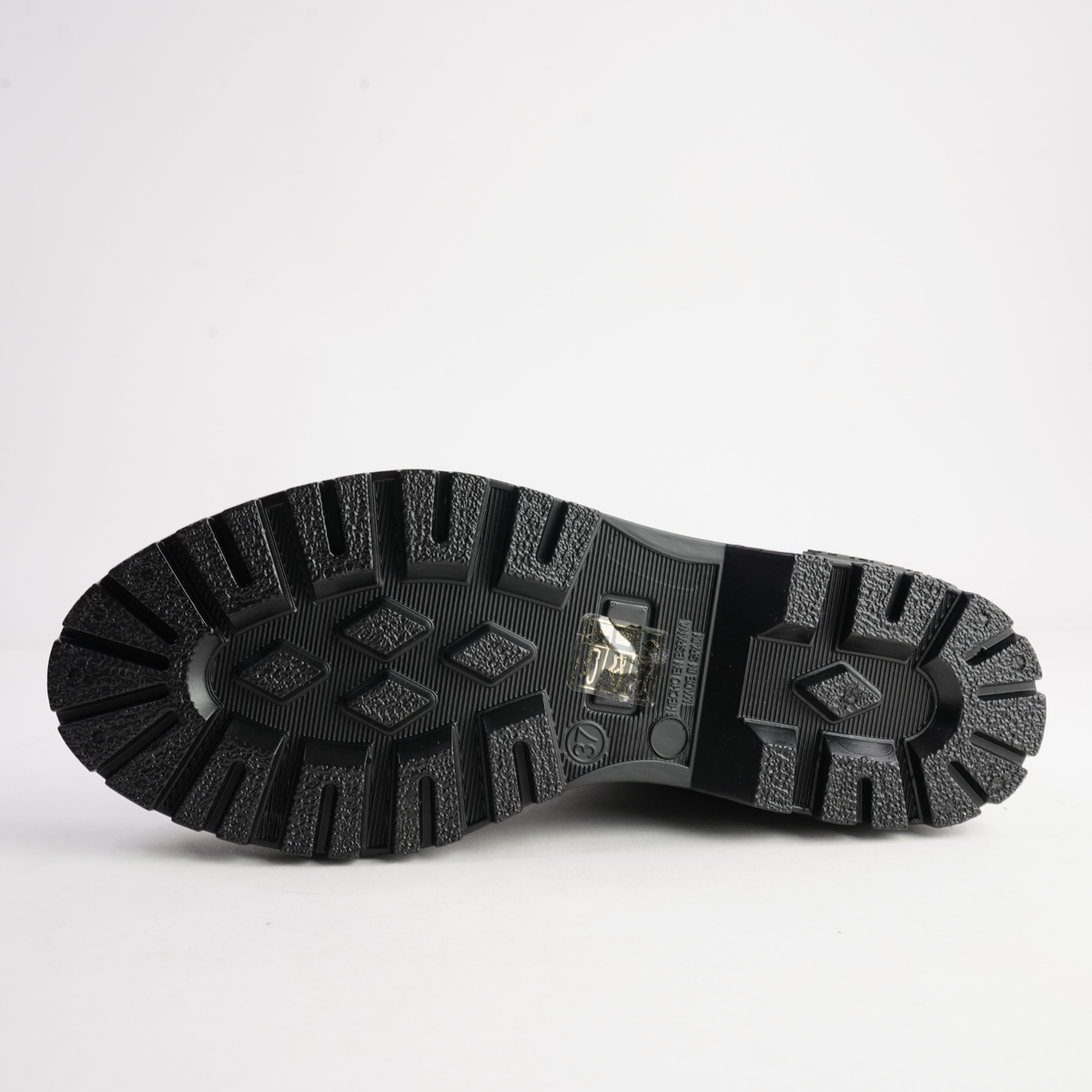 Gaudi Negro/ Leopard Matte Animal Gumboots - VERBENAS | Shouz