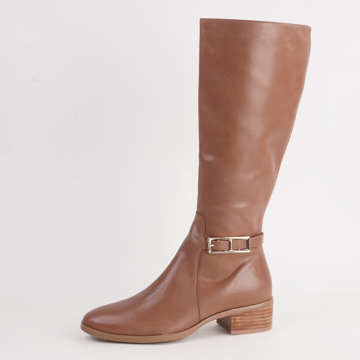 Tenrey New Cognac Leather Boots - DJANGO AND JULIETTE | Shouz