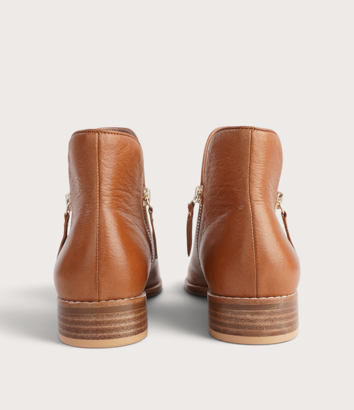 Noves Drambuie Leather Ankle Boots - DJANGO AND JULIETTE | Shouz