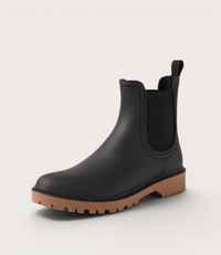 Laurina Black Gumboots