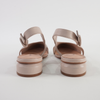 Frankiel Nude Leather Heels