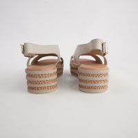 Christa Almond Leather Sandals