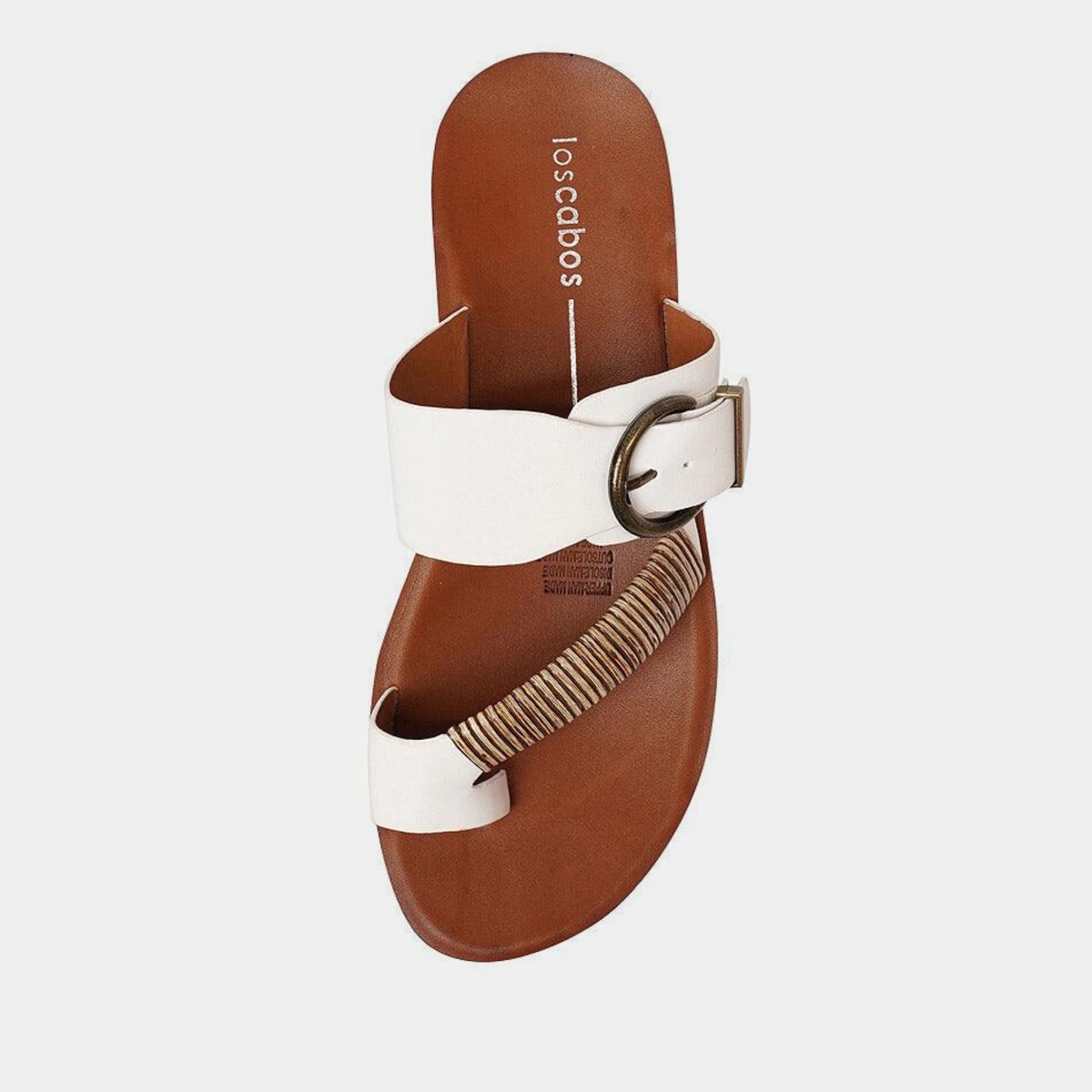 Bria Off White Sandals - LOS CABOS | Shouz