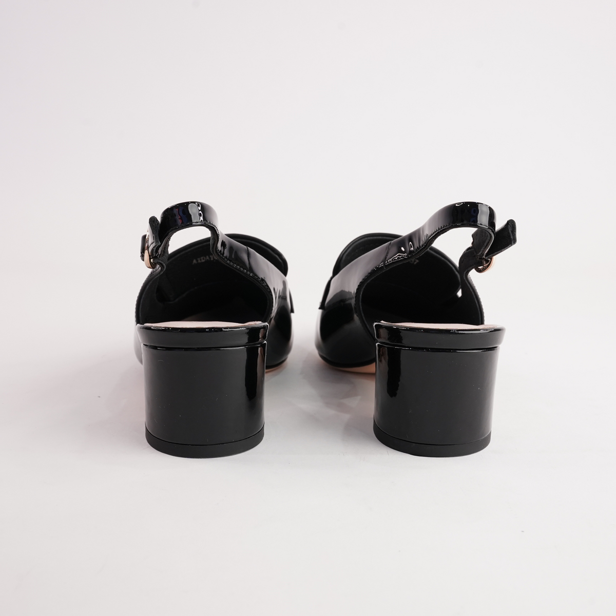 Aidayo Black Patent Leather Heels - TOP END | Shouz