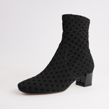 Hartful Black Spot Ankle Boots - DJANGO AND JULIETTE | Shouz