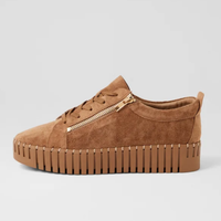 Bump Light Choc Suede/ Light Choc Sole Sneakers