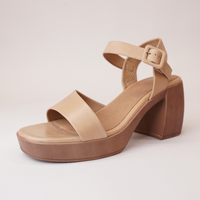 Spiga Birch Leather Heels