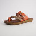Bria Tangerine Sandals