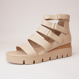 Raafe Camel Leather Sandals