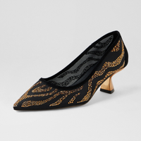 Lermany Black/ Bronze Multi Heels - DJANGO AND JULIETTE | Shouz
