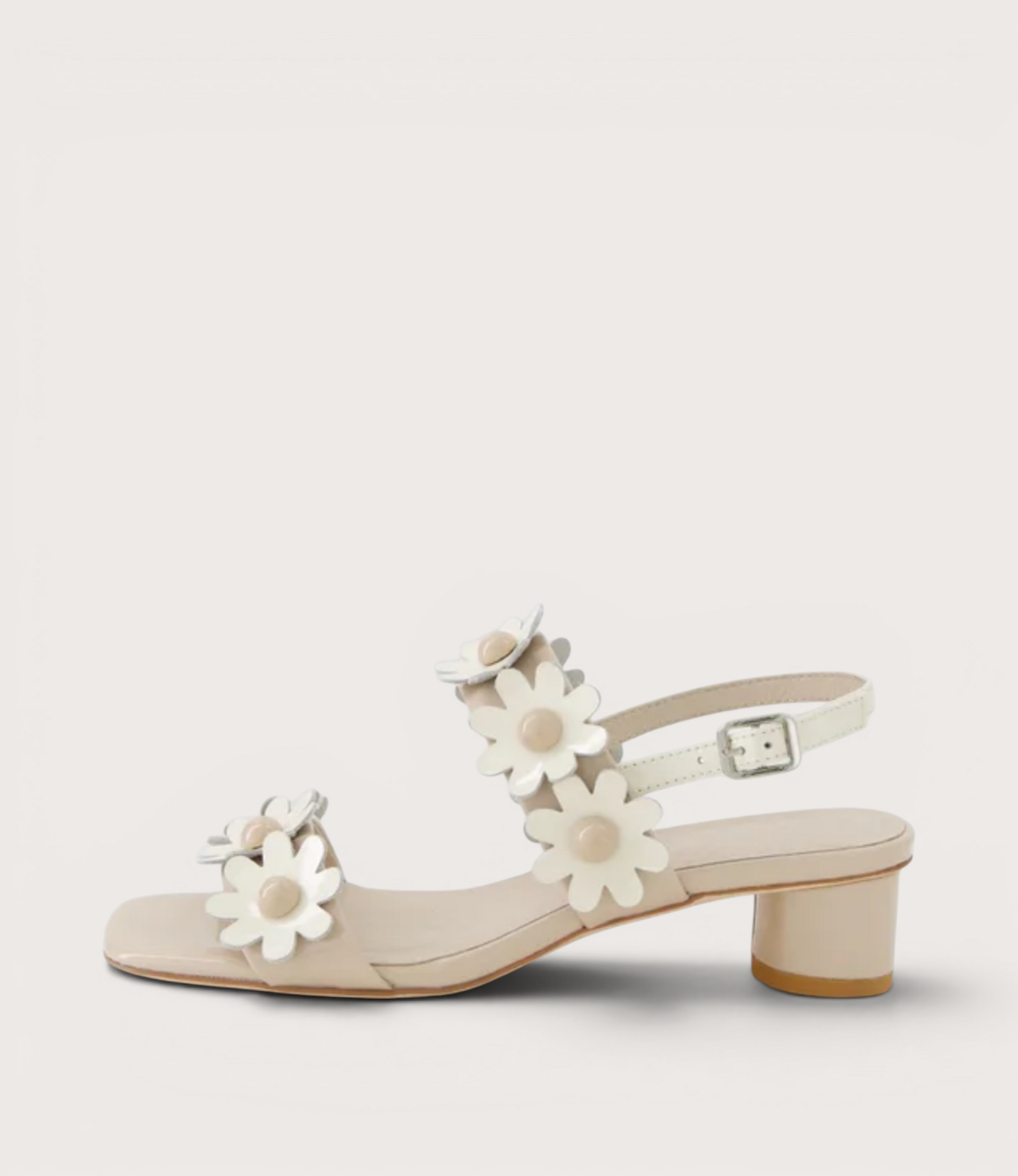 Hatsyl Nougat Patent Heels