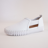 Harmless White Leather Sneakers