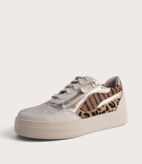 Nevyle Almond Multi Leather Sneakers
