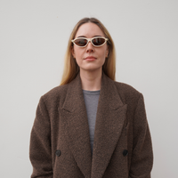 Natalia Ecru Sunglasses