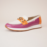 5675 Fuchsia Patent Leather Loafers