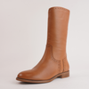 Garda Coconut Leather Knee High Boots