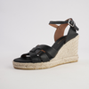 Sophia Doya Negro Espadrille Wedges
