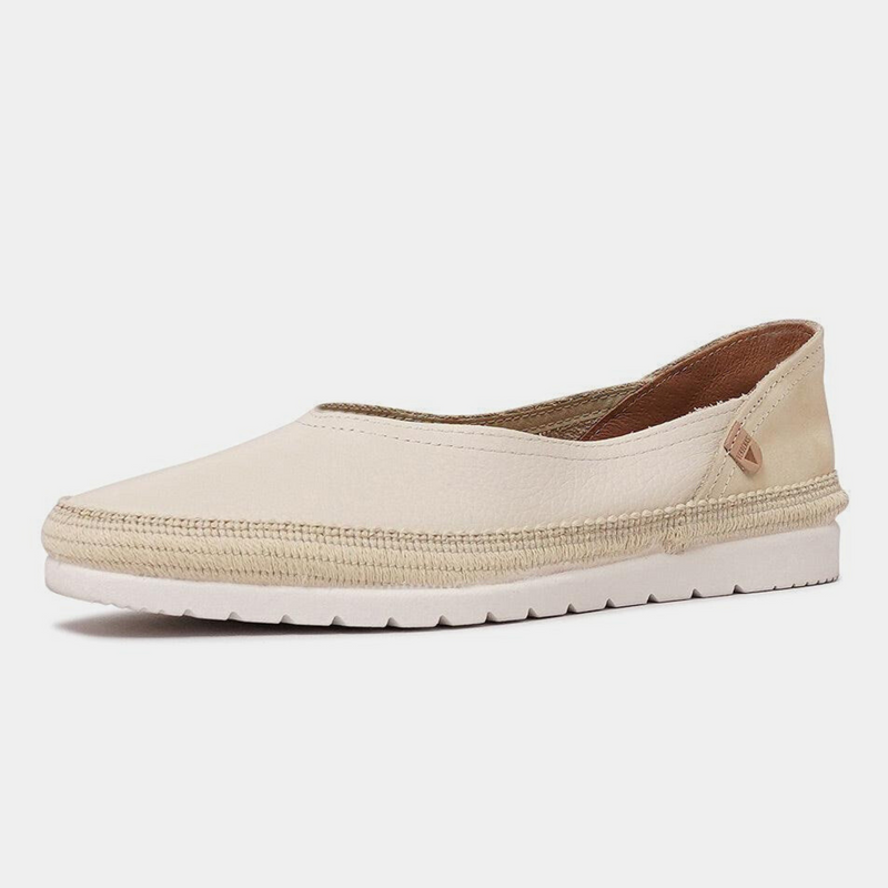 Noelia Crudo Leather Espadrilles