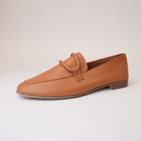 Joanne Coconut Leather Loafers