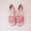 Cotton Pink Wedges