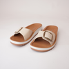 Naja Oats Leather Slides