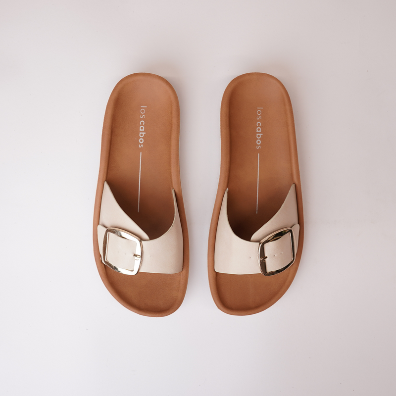 Naja Oats Leather Slides