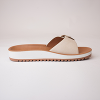 Naja Oats Leather Slides