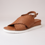 Wendy Coconut Leather Sandals