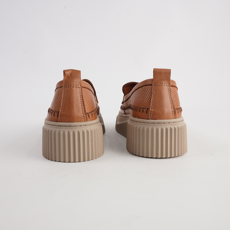 Bobby Coconut Leather Loafers