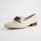 Roam Swan/ Cafe Leather Loafers - BRESLEY | Shouz