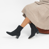 Hartful Black Spot Ankle Boots