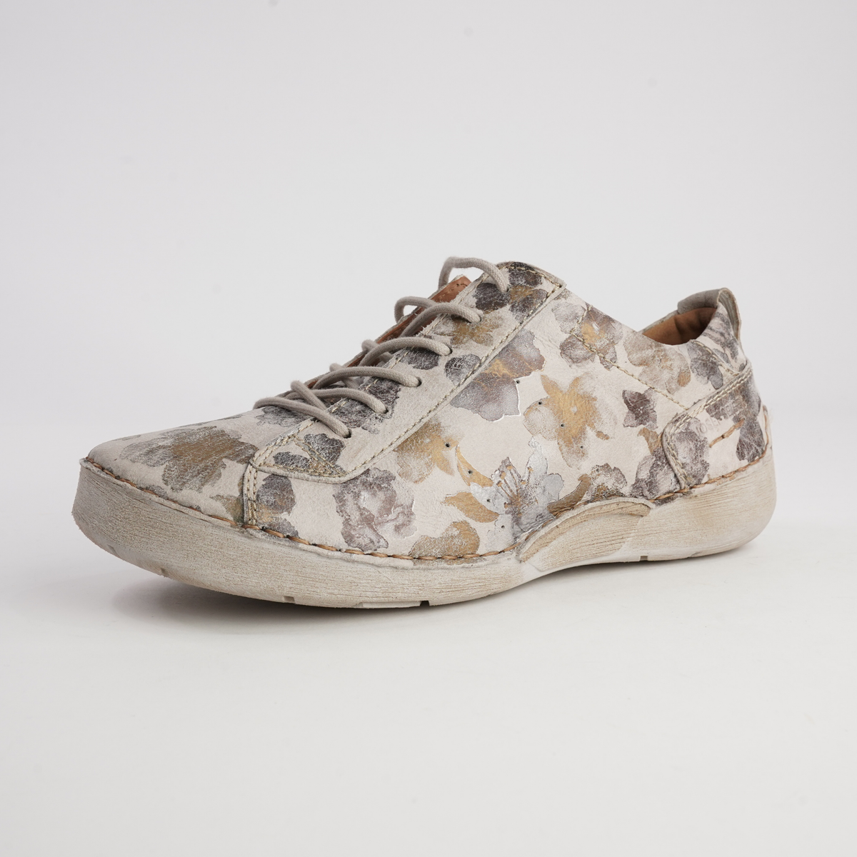 Fergey 56 Creme Multi Leather Sneakers - JOSEF SEIBEL | Shouz