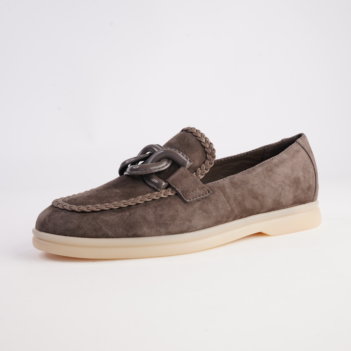Linxea Hot Choc Suede Loafers - DJANGO AND JULIETTE | Shouz