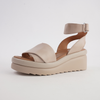 Menta Birch Leather Wedges