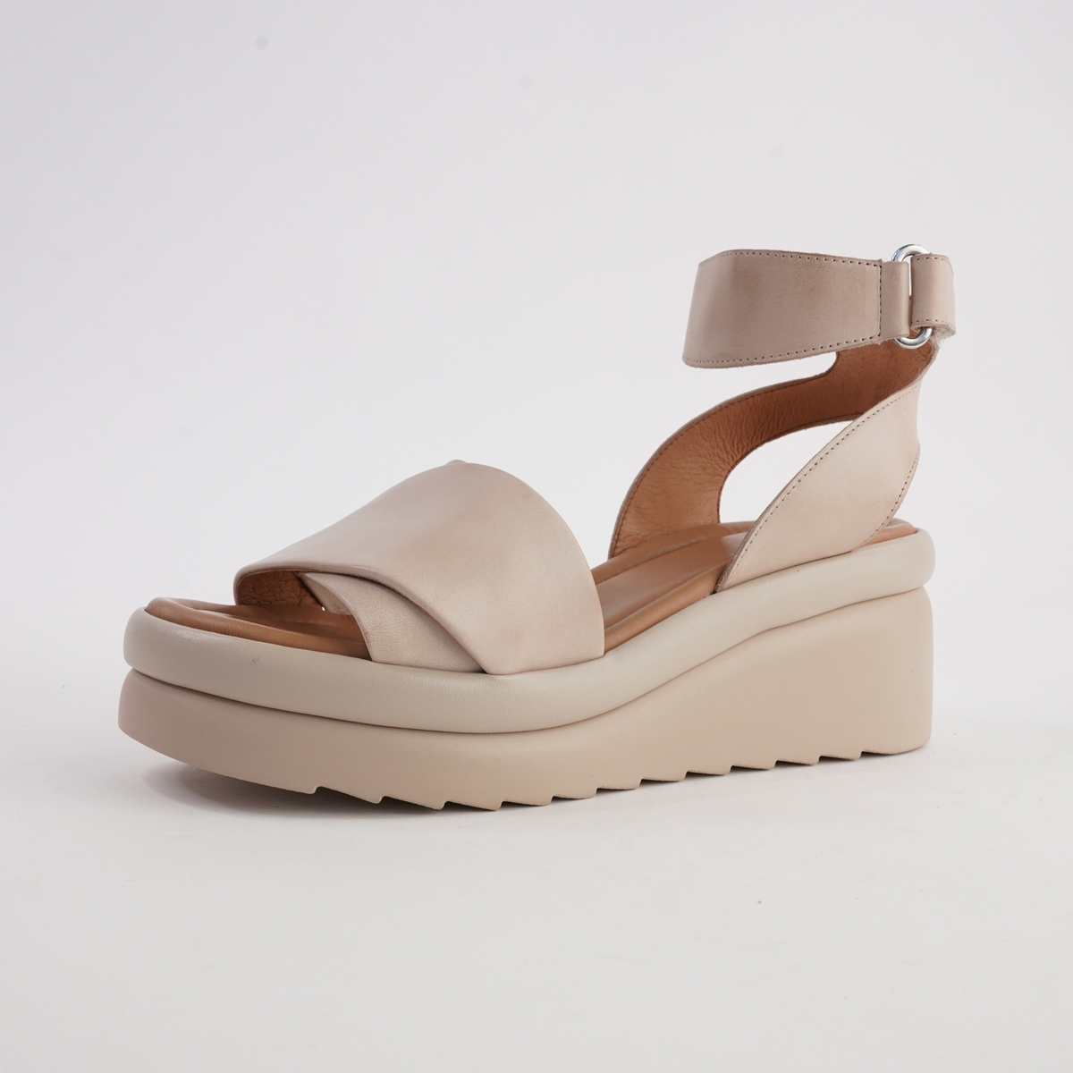 Menta Birch Leather Wedges - EOS FOOTWEAR | Shouz