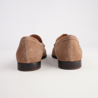 Clarisa Coffee Suede Loafers - MOLLINI | Shouz