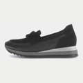 Virelle Schwarz Leather Loafers