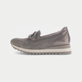 Virelle Mohair/Bronce Leather Loafers
