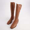 Folmy Drambuie Leather Knee High Boots