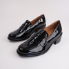 Stiller Black Patent Leather Loafers