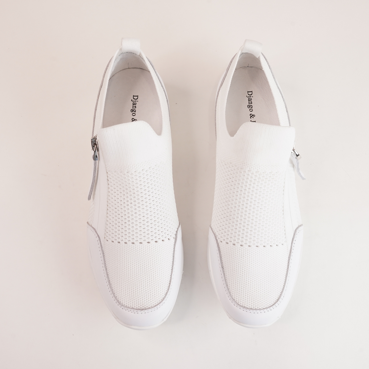 Jirels White Sneakers - DJANGO AND JULIETTE | Shouz