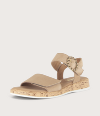 Baskon Sand Suede Sandals