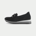 Veloura Schwarz Leather Loafers